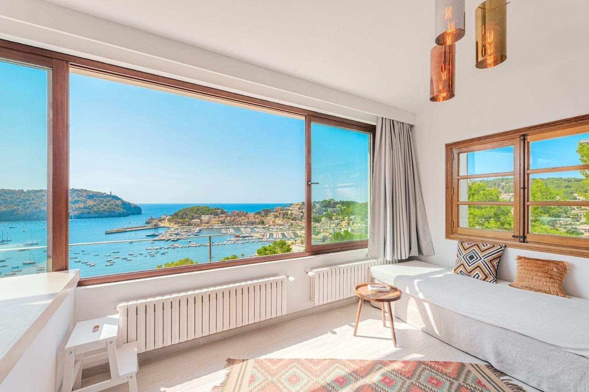 In Port De Sller Mit Privatem Pool Und Traumblick Auf Den Hafen Und Ferienhaus Puerto de Sóller